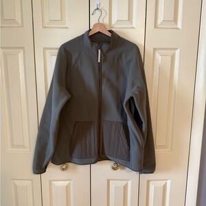 MWL Olive Green Zip-Up Fleece NWOT